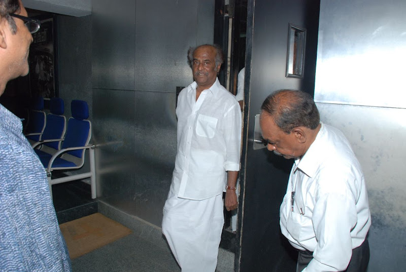 Rajini Watches Vazhakku En  Stills Vazhakku En  Special Show Photos leaked images