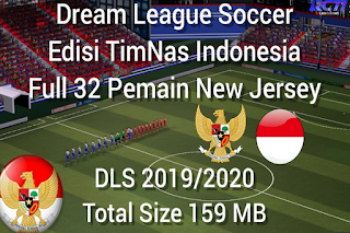 Download Game Android DLS Timnas Indonesia Full 32 Pemain 2019/2020