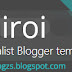 Shiroi Blogger Template