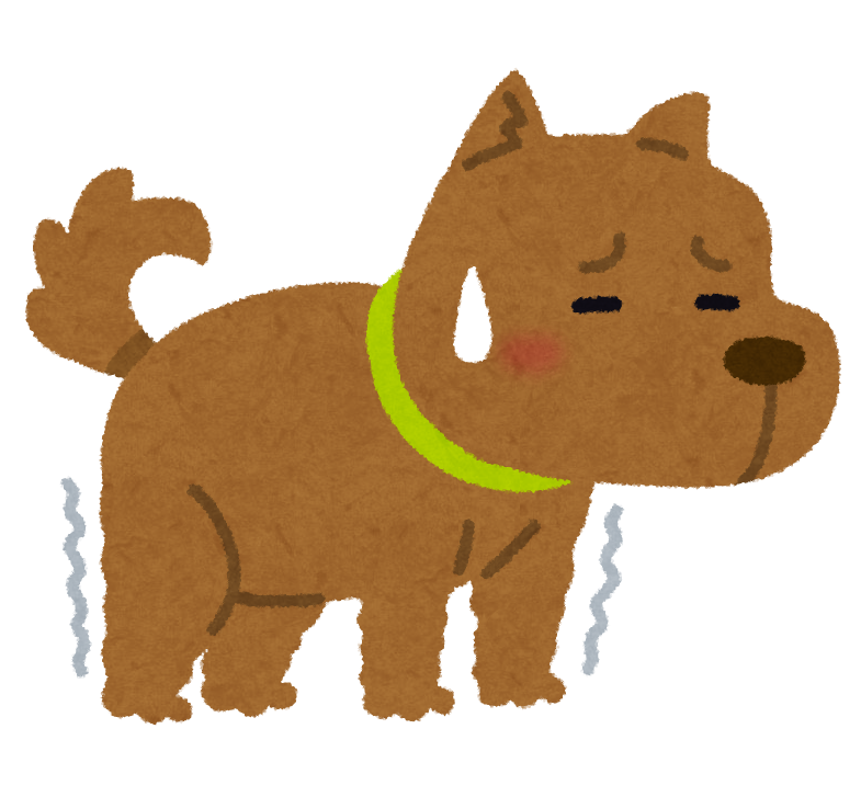 足の弱った犬のイラスト かわいいフリー素材集 いらすとや