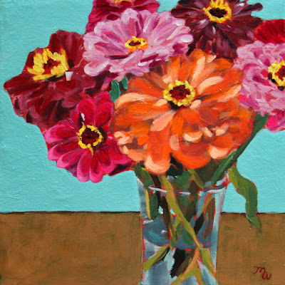 zinnias-floral-painting-merrill-weber