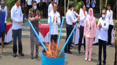 Proses Pemusnahan Barang Bukti Narkotika Ditresnarkoba Polda Banten Sebagai Wujud Tanggung Jawab Terhadap Masyarakat 