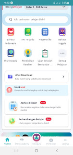 Layanan belajar online