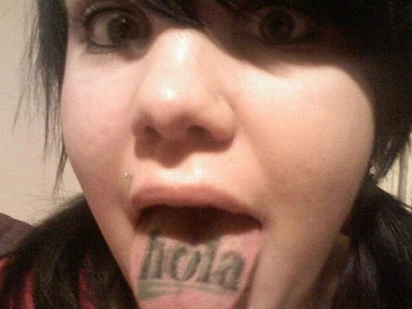 Tongue Tattoos ~ Damn Cool Pictures