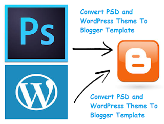 Free Convert PSD and WordPress Theme To Blogger Template