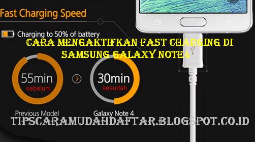 Fast Charging di Samsung Galaxy Note4 