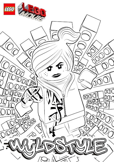 The Lego Movie Coloring Pages  Legominifigures