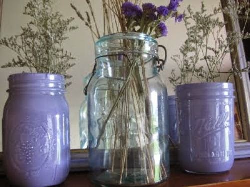 Painted Mason Jars