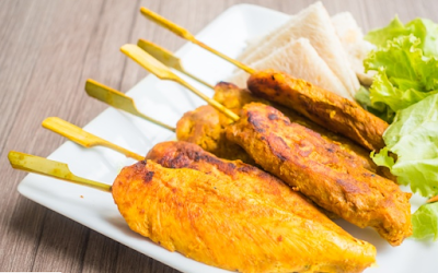 طريقة عمل كباب الدجاج