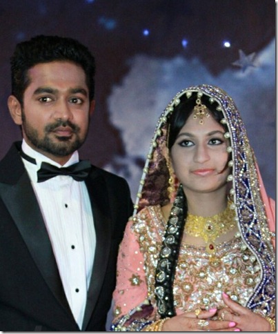 Asif ali marriage reception pic2