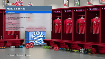 PES 2016 Bayern München Locker Room by MES Modder