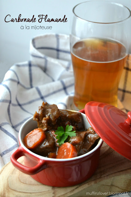 Recette facile Carbonade Flamande à la mijoteuse - muffinzlover.blogspot.fr