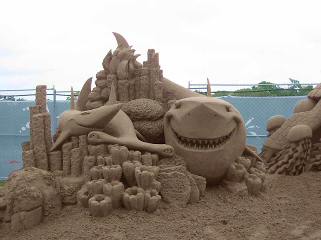 Sand sculptures