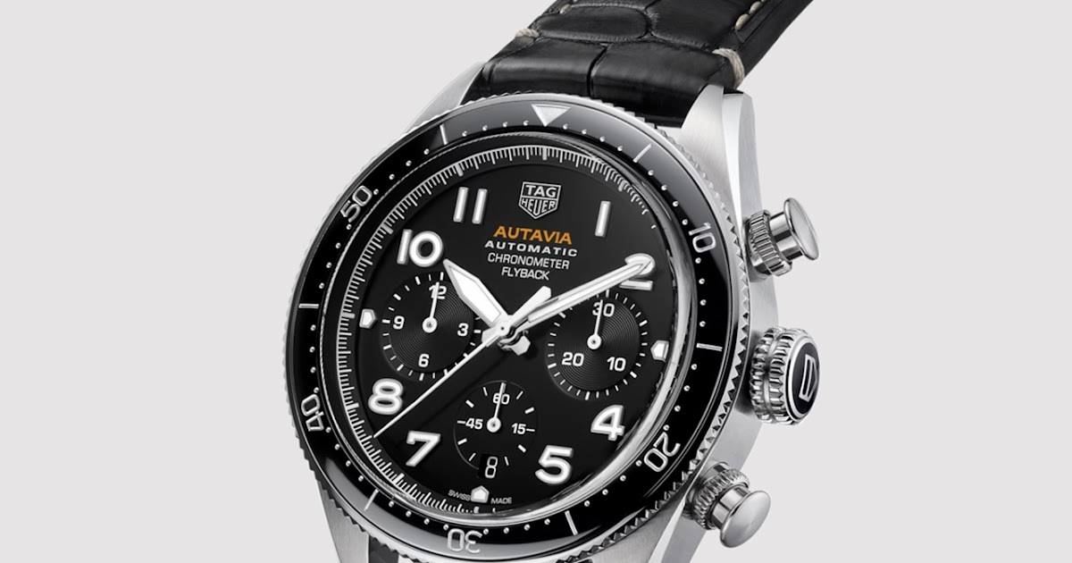 TAG Heuer – Autavia Flyback Chronograph Black Dial | Time and Watches