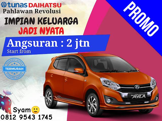  promo ayla angsuran termurah