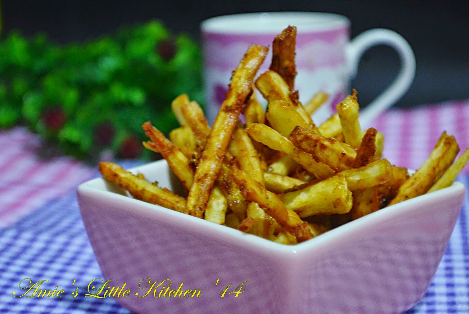AMIE'S LITTLE KITCHEN: Lupakan French Fries Dulu Jom 
