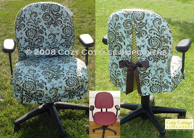 Chair Slipcovers on Slipcover Office Chair