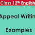 Appeal Writing Examples Class 12 HSC Maharashtra Board  - Englisly