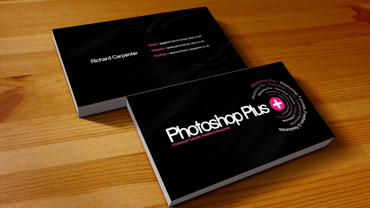 How To Create A Business Card In Photoshop