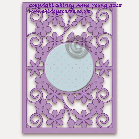 Download Shirley's Cards: Floral Overlay freebie
