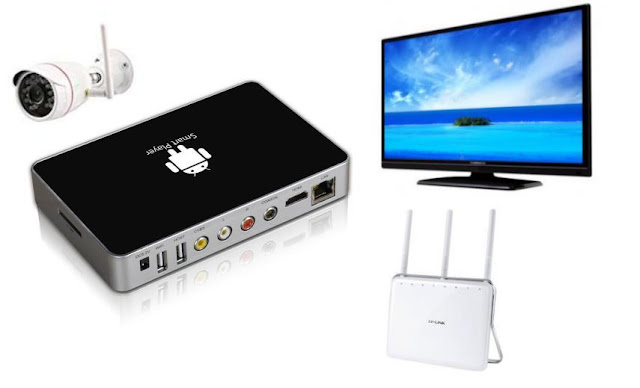 Apaareils basés sur Linux routeur box-tv caméra alarme