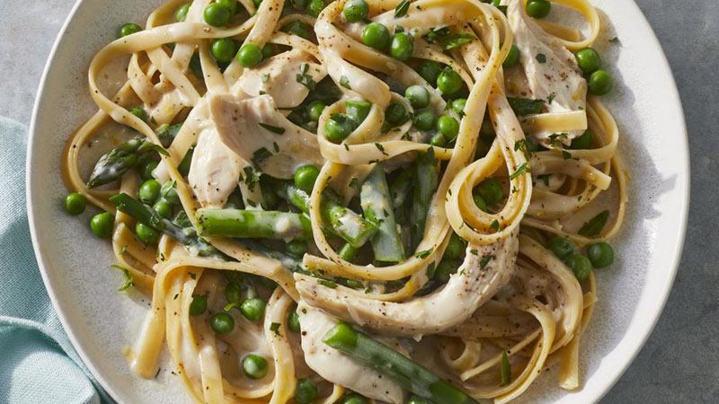 Chicken Asparagus Pasta