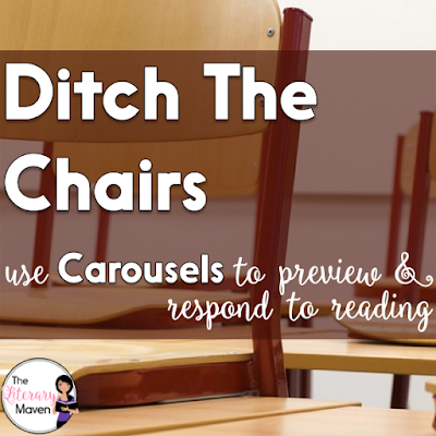 Get students up out of their seats, moving and learning as they preview or respond to a topic or reading. This is a great alternative to the traditional anticipation guide & allows for "silent" voices to engage in discussion.