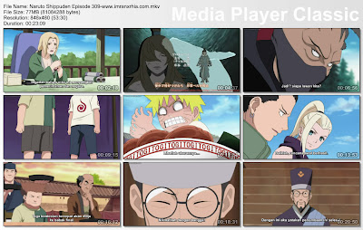 Download Film / Anime Naruto Episode 309 "Misi tingkat A : Perlombaan" Shippuden Bahasa Indonesia