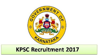 KPSC Recruitment 2017