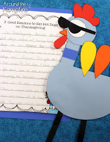 Thanksgiving persuasive writing~A twist on the Pigeon and disguise-a-turkey.