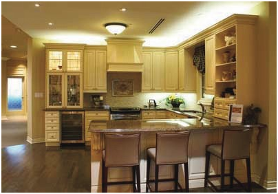 Kitchen Design Questions on Awkward Space Above Kitchen Cabinets    Essence Design Studios  Llc