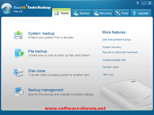 EaseUS Todo Backup Screenshot