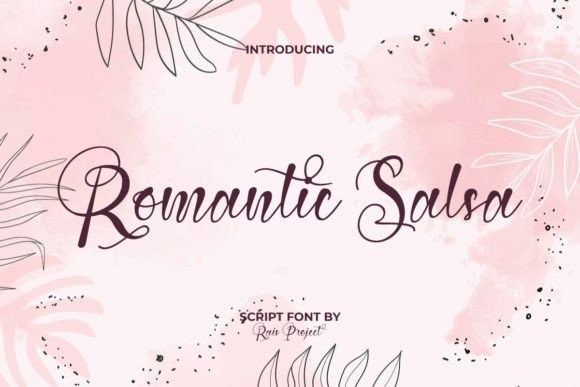 Download Romantic Salsa Font - Fontsave