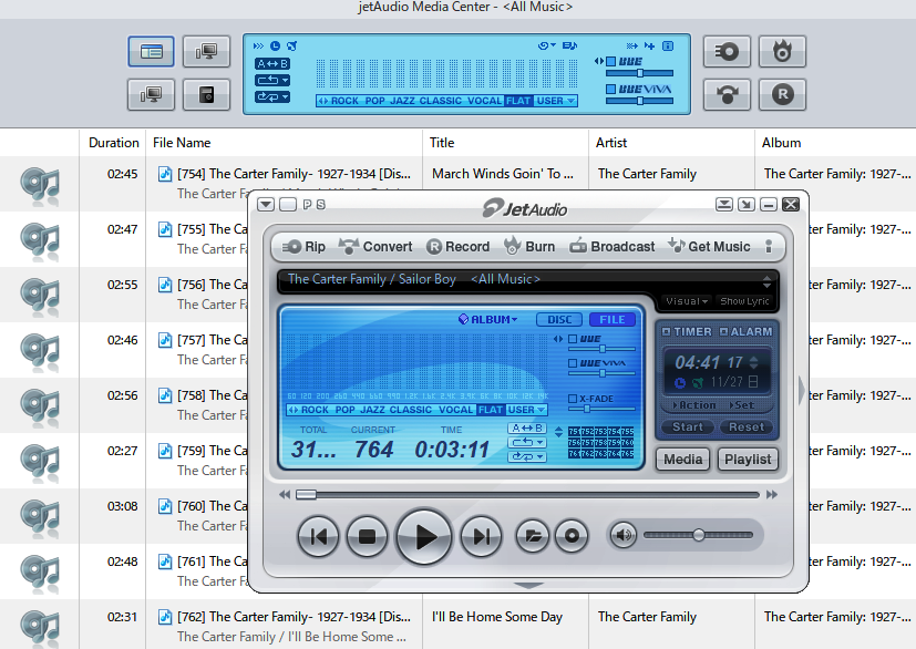 JetAudio Basic 8.1.7
