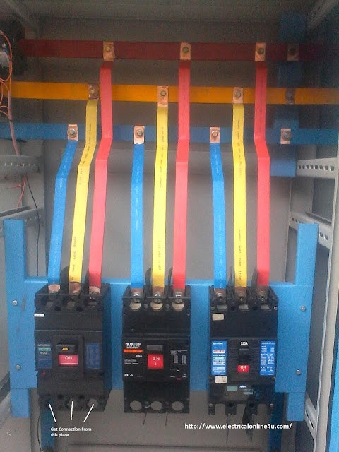 circuit breaker instillation for 3 phase - circuit breaker mccb wiring diagram