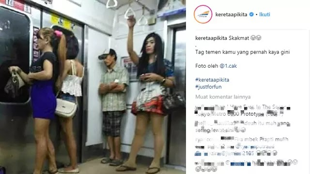 AGEN BANDAR Q - Hal Kocak di KRL Indonesia, Pertemuan Ojek Online dengan Mantan Kekasih