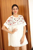 Lavanya Tripathi in Summer Style Spicy Short White Dress at her Interview  Exclusive 204.JPG