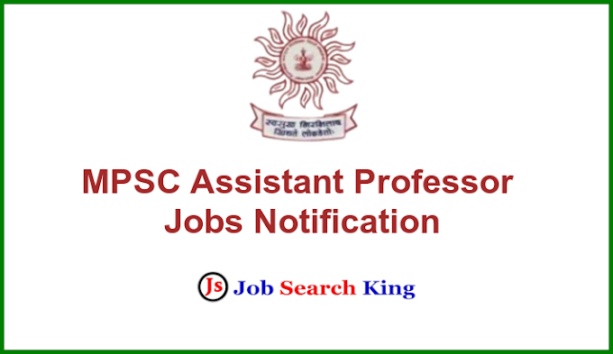 MPSC Assistant Professor Jobs Notification 2023 for 765 Posts