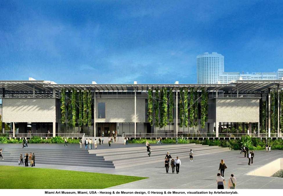 Miami Art Museum Starts Vertical Construction at Museum Park