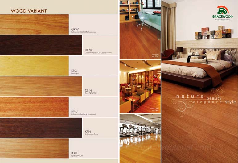 Daftar Harga Lantai Kayu GRACEWOOD 2015 - Rumah Material