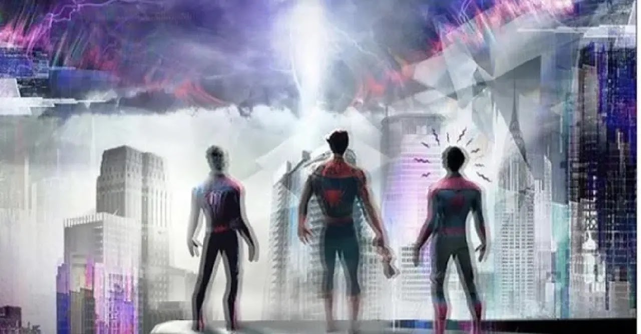 Jamie Foxx's shares Spiderman live action multiverse fan art