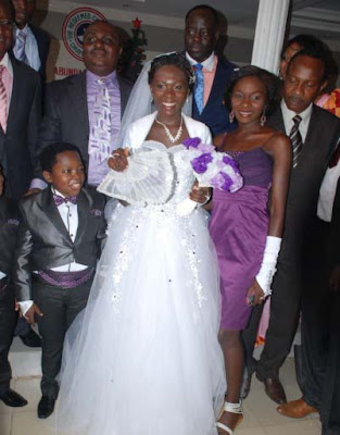 White Wedding Photos Of Chinedu Ikedieze (Aki)  And His Lovely Wife