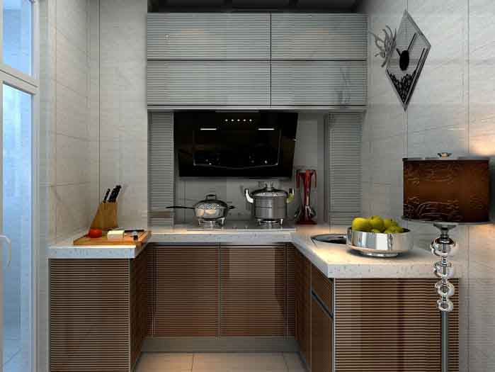 55 Contoh Desain  Dapur  Minimalis  3x3  Cantik dan Modern 