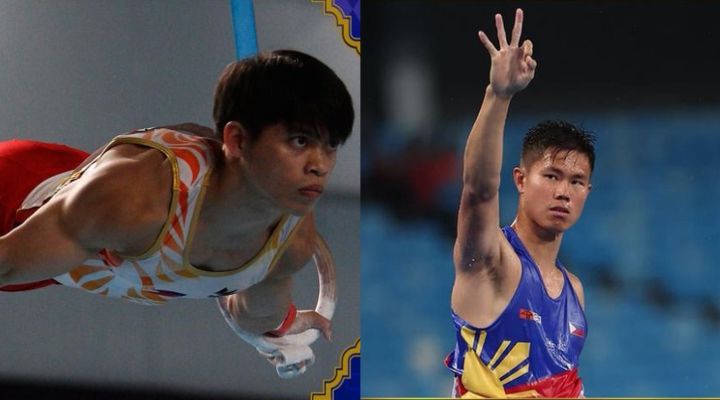 Carlos Yulo, EJ Obiena won gold medals for the Philippine team