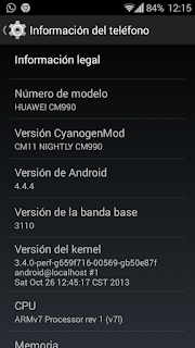 CM990 HUAWEI EVOLUCION 3