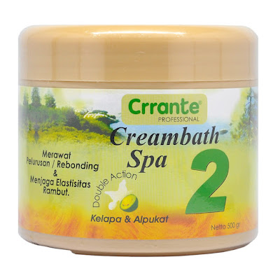 Crrante Creambath Spa 2 Kelapa & Alpukat - 500gr