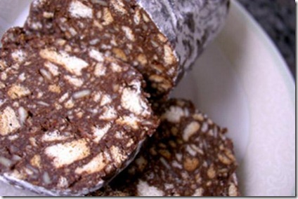 salame de chocolate