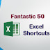 50 Excel Shortcuts