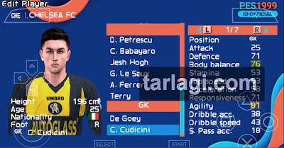 PES 1999 PPSSPP Classic Edition