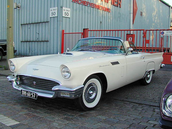 The Ford Thunderbird is an American automotive icon first introduced in 1955
